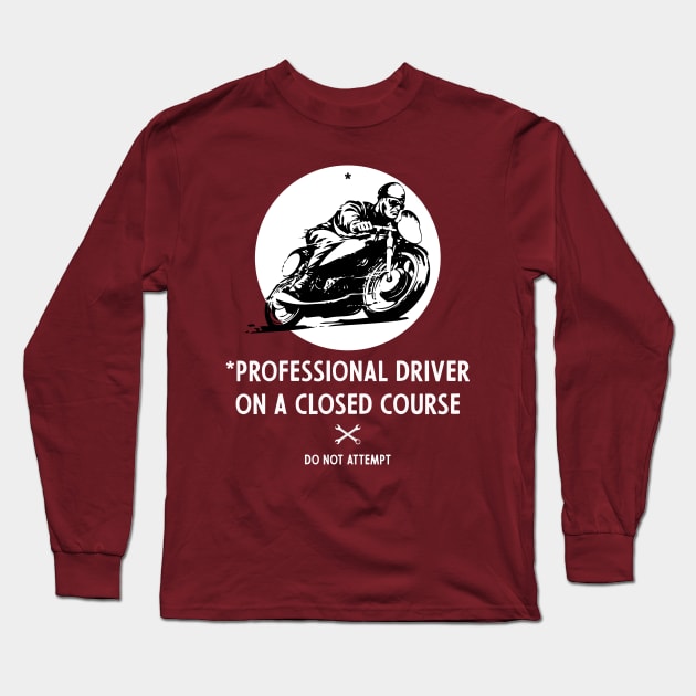 closed course Long Sleeve T-Shirt by Kingrocker Clothing